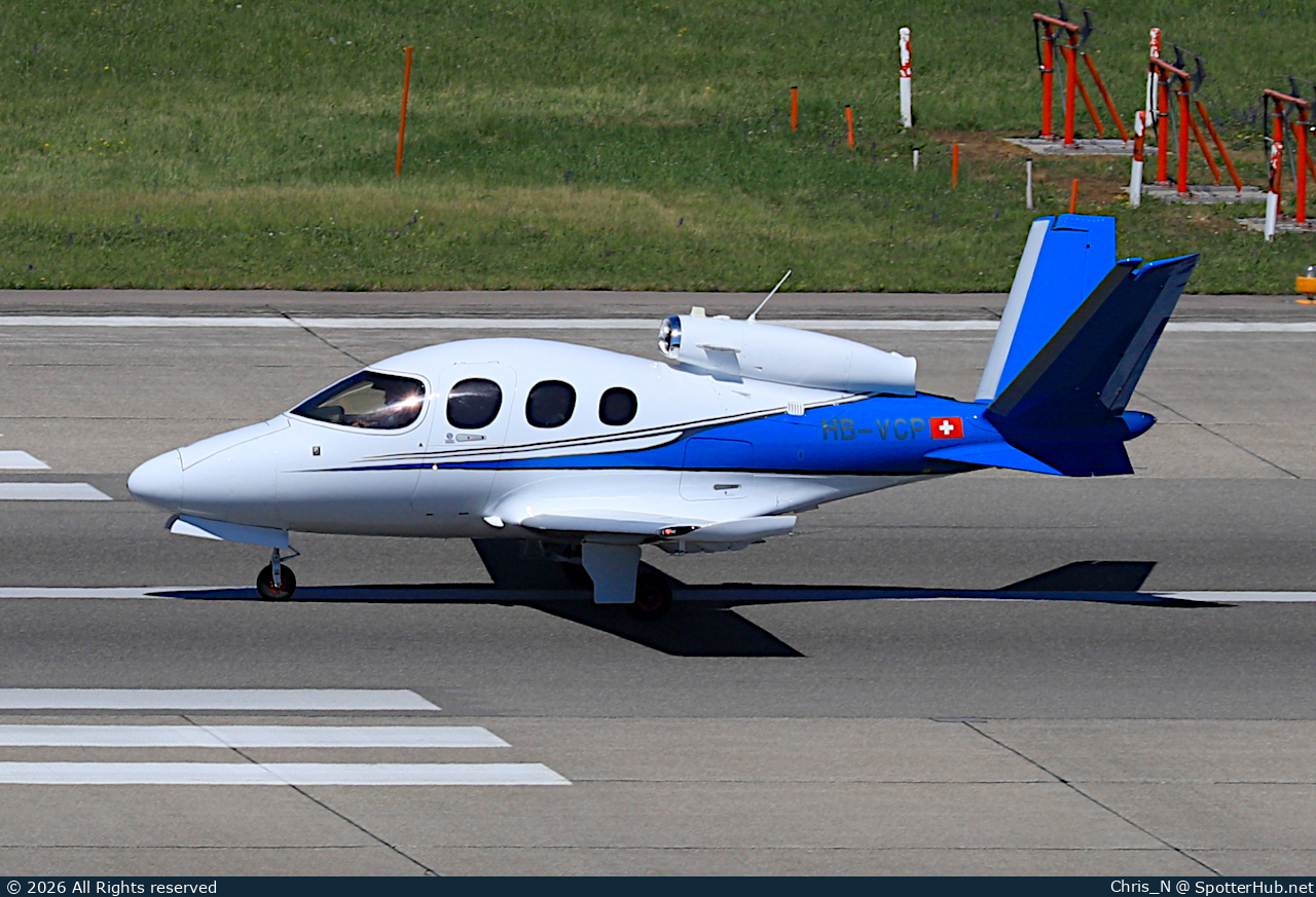 Photo of HB-VCP - Cirrus Vision Jet G1 operated by Private