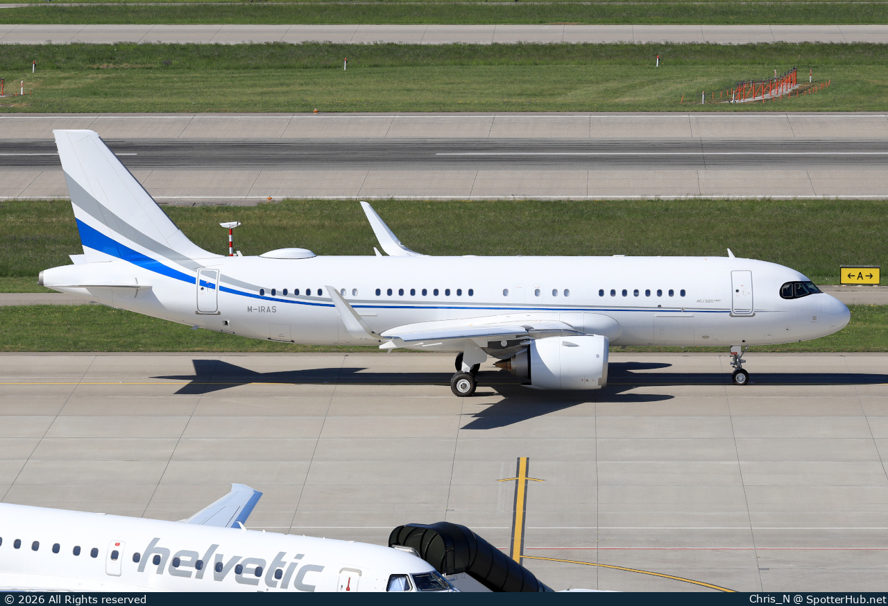 Photo of M-IRAS - Airbus A320-251N(CJ) operated by Prime Aviation
