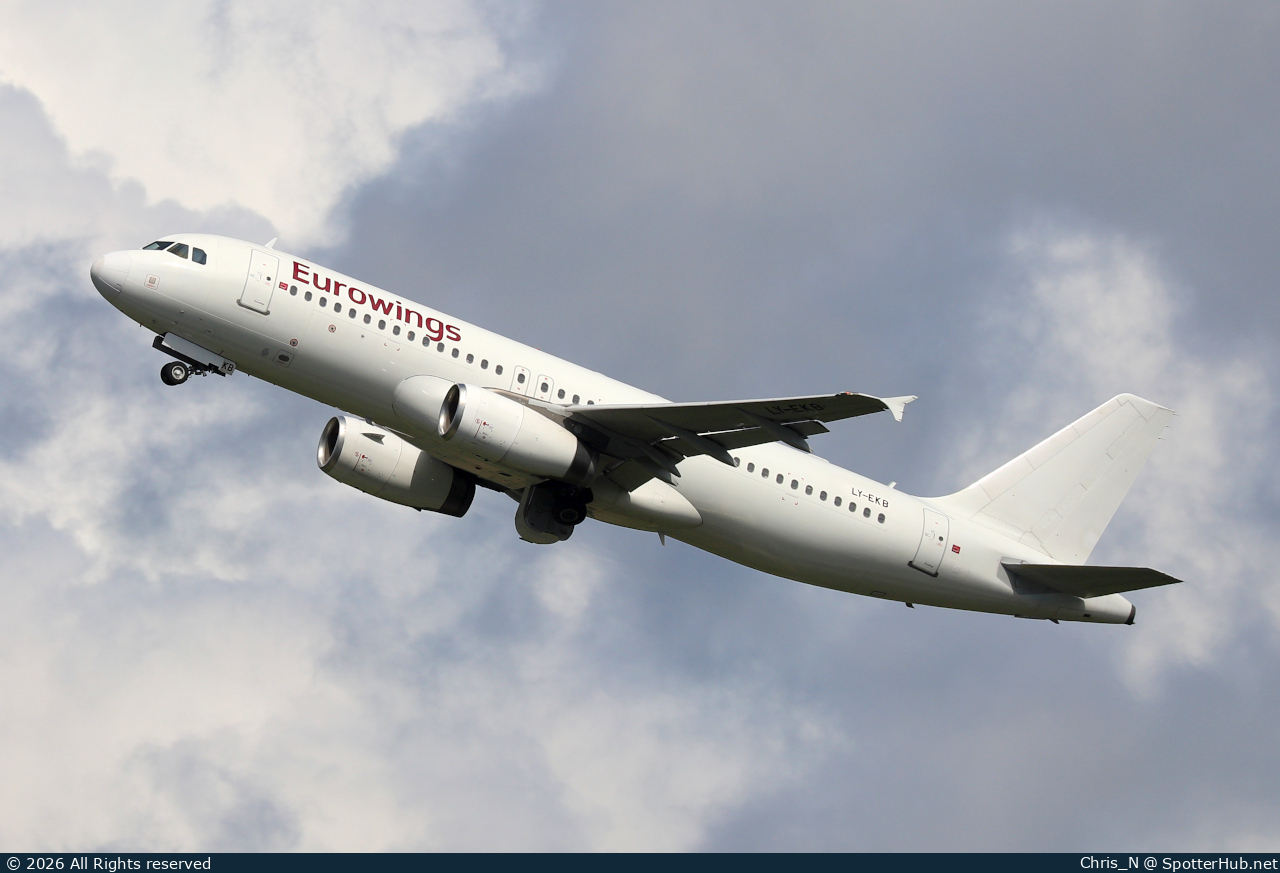 Photo of LY-EKB - Airbus A320-232 operated by Eurowings (opb GetJet Airlines)