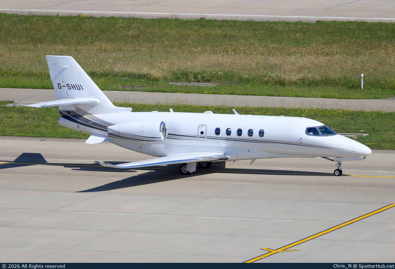 Photo of G-SHUI - Cessna 680A Citation Latitude operated by Air Charter Scotland