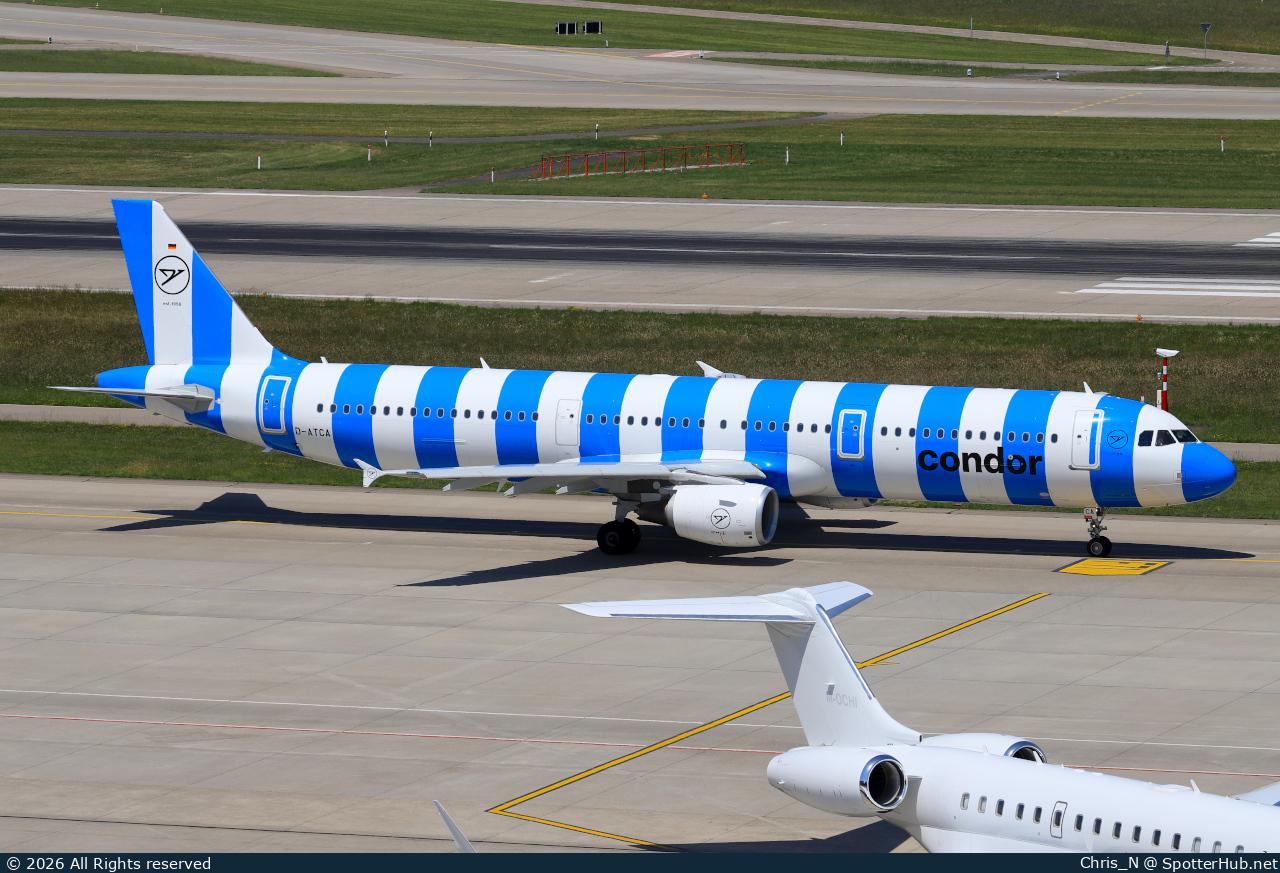 Photo of D-ATCA - Airbus A321-211 operated by Condor