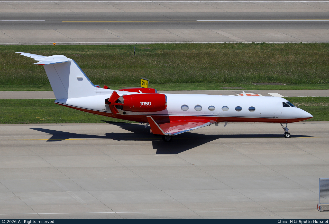 Photo of N1BG - Gulfstream GIV operated by Prime Jet