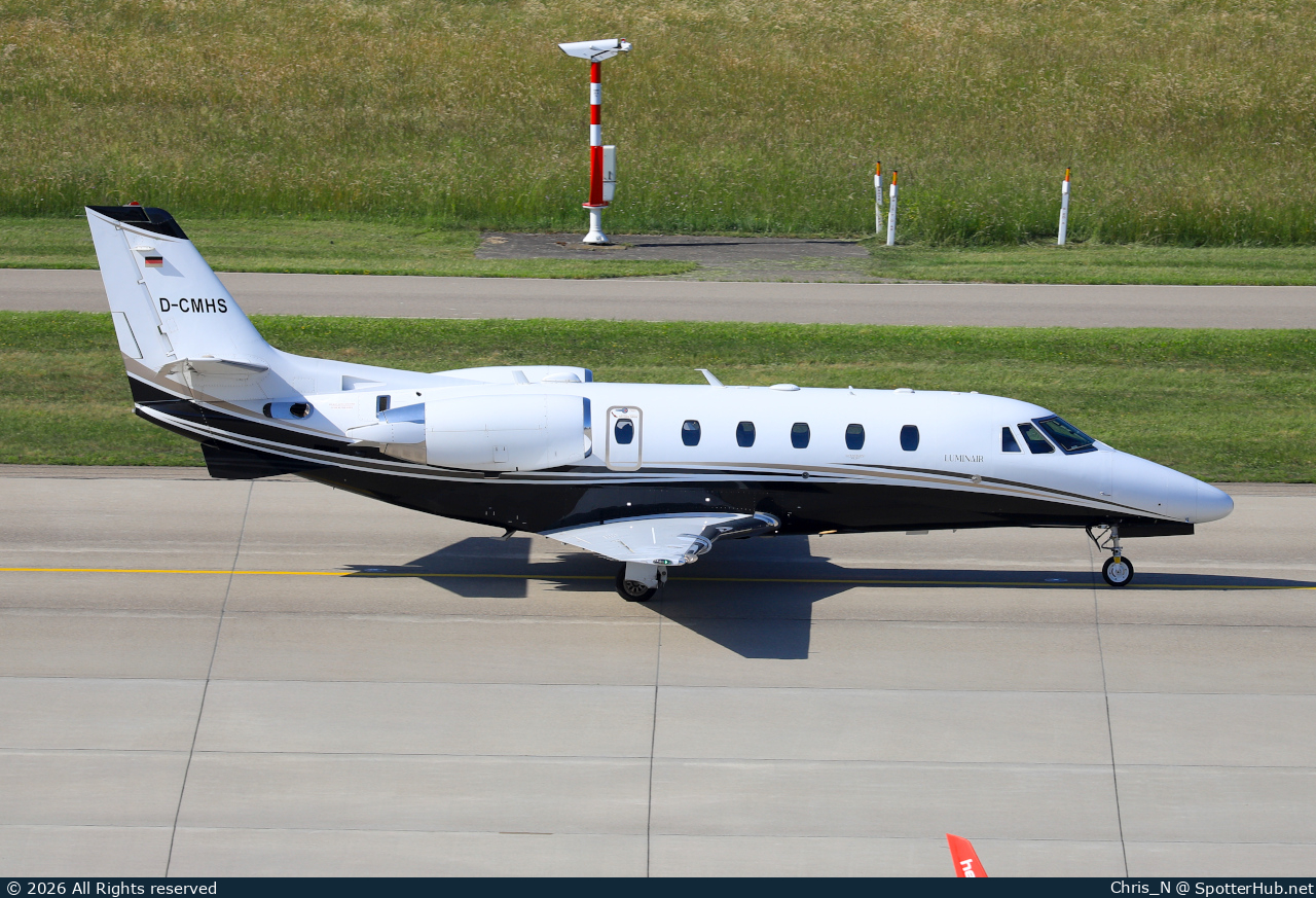Photo of D-CMHS - Cessna 560XL Citation XLS+ operated by Luminair Aviation Services