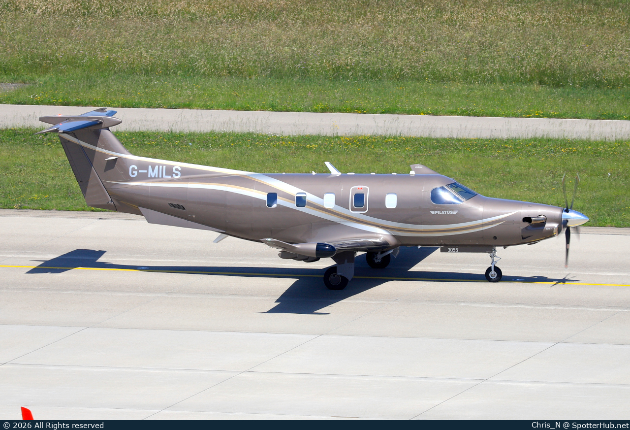 Photo of G-MILS - Pilatus PC-12 PRO operated by Private
