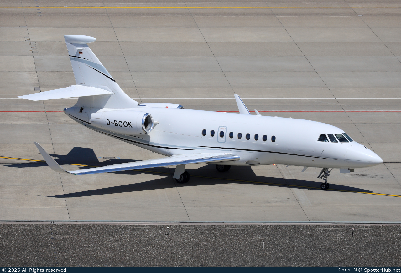 Photo of D-BOOK - Dassault Falcon 2000LX operated by Bertelsmann