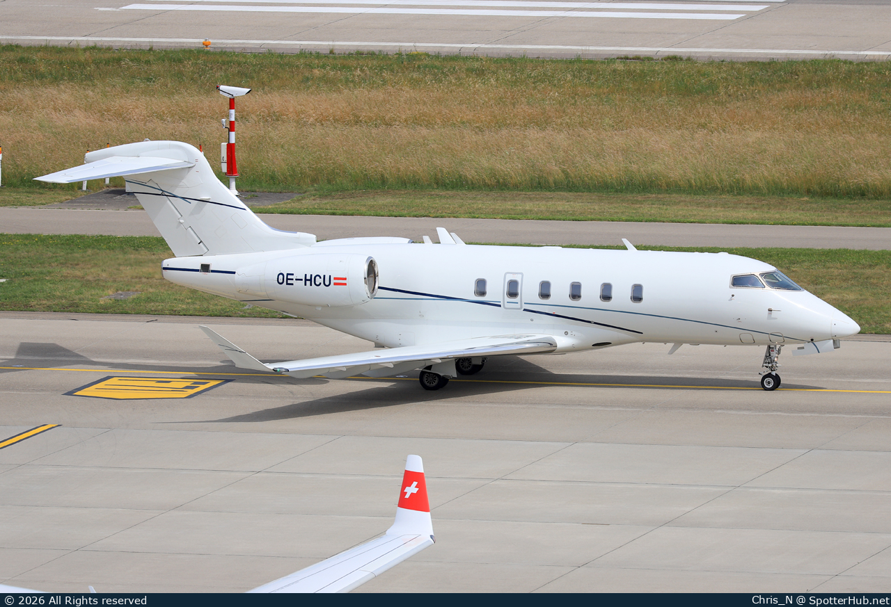 Photo of OE-HCU - Bombardier Challenger 350 operated by Sparfell Luftfahrt