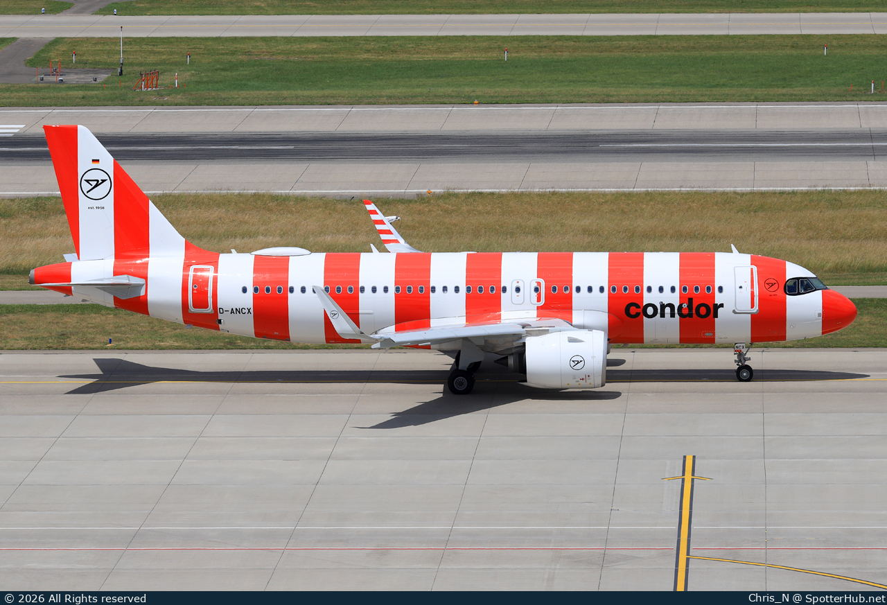 Photo of D-ANCX - Airbus A320-271N operated by Condor