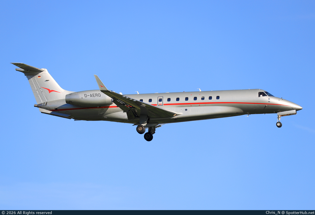 Photo of D-AERO - Embraer Legacy 600 operated by VistaJet Germany