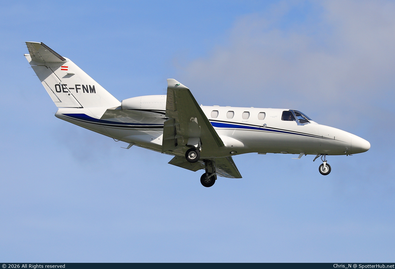 Photo of OE-FNM - Cessna 525 Citation M2 Gen2 operated by Transwing