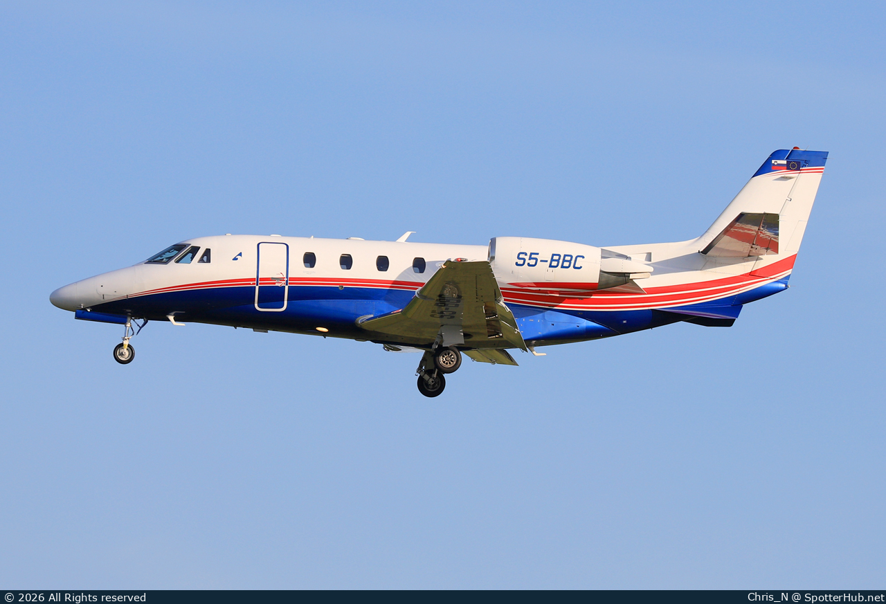 Photo of S5-BBC - Cessna 560XL Citation XLS+ operated by Air Adriatic