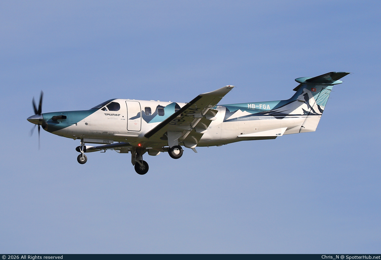 Photo of HB-FGA - Pilatus PC-12 NGX operated by Haute Aviation