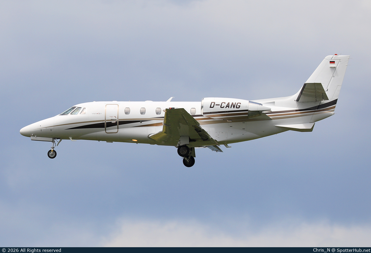 Photo of D-CANG - Cessna 560XL Citation XLS+ operated by VistaJet Germany