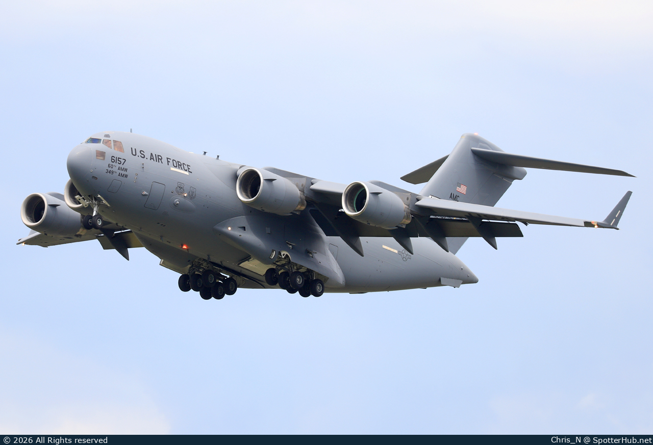 Photo of 06-6157 - Boeing C-17A Globemaster III operated by US Air Force