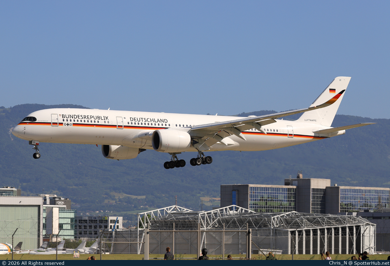 Photo of 10+01 - Airbus A350-941(CJ) operated by German Air Force