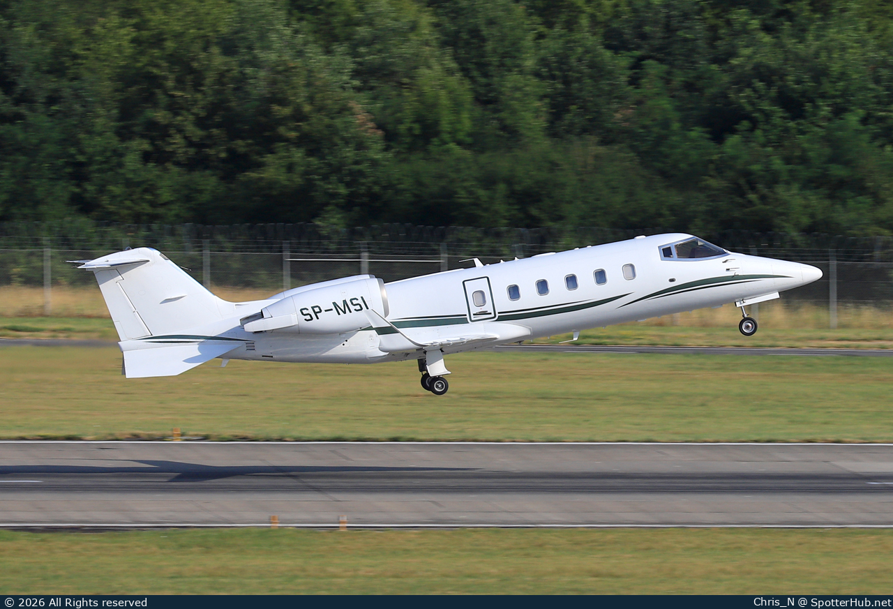 Photo of SP-MSI - Bombardier Learjet 60 operated by AMC Aviation