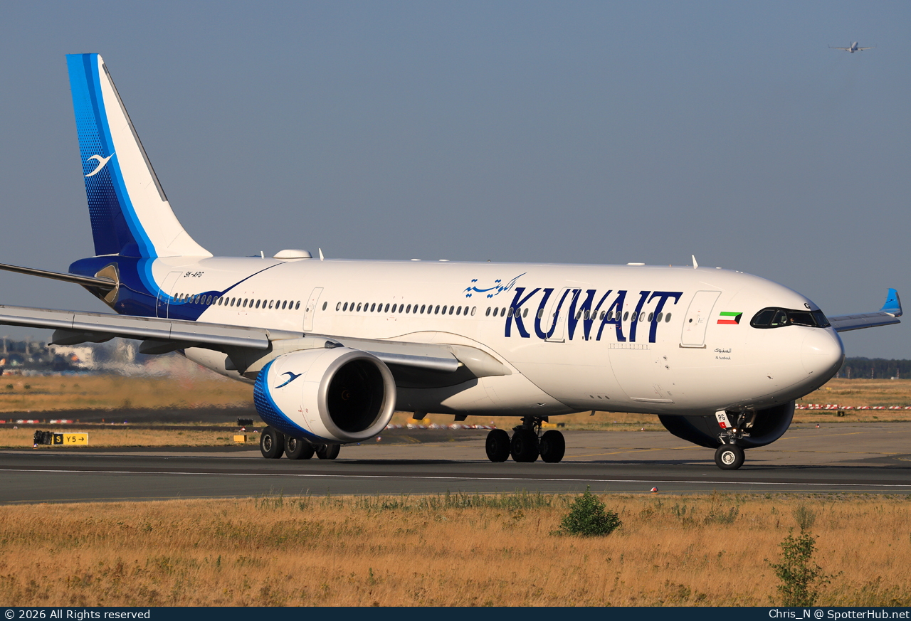 Photo of 9K-APG - Airbus A330-841 operated by Kuwait Airways
