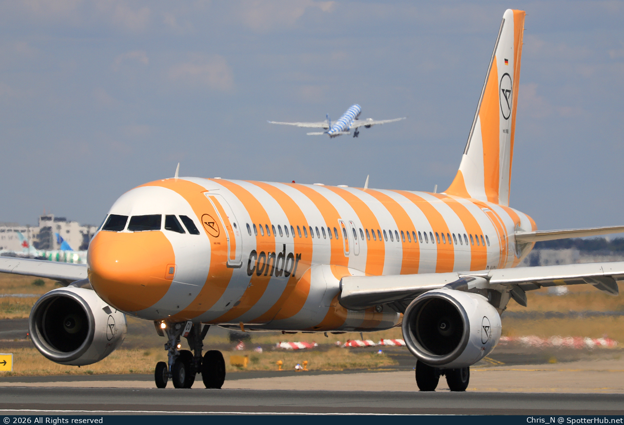 Photo of D-AICU - Airbus A320-214 operated by Condor