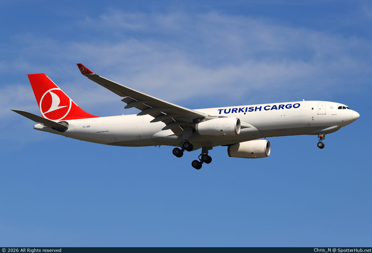 Photo of TC-JDS - Airbus A330-243F operated by Turkish Airlines Cargo