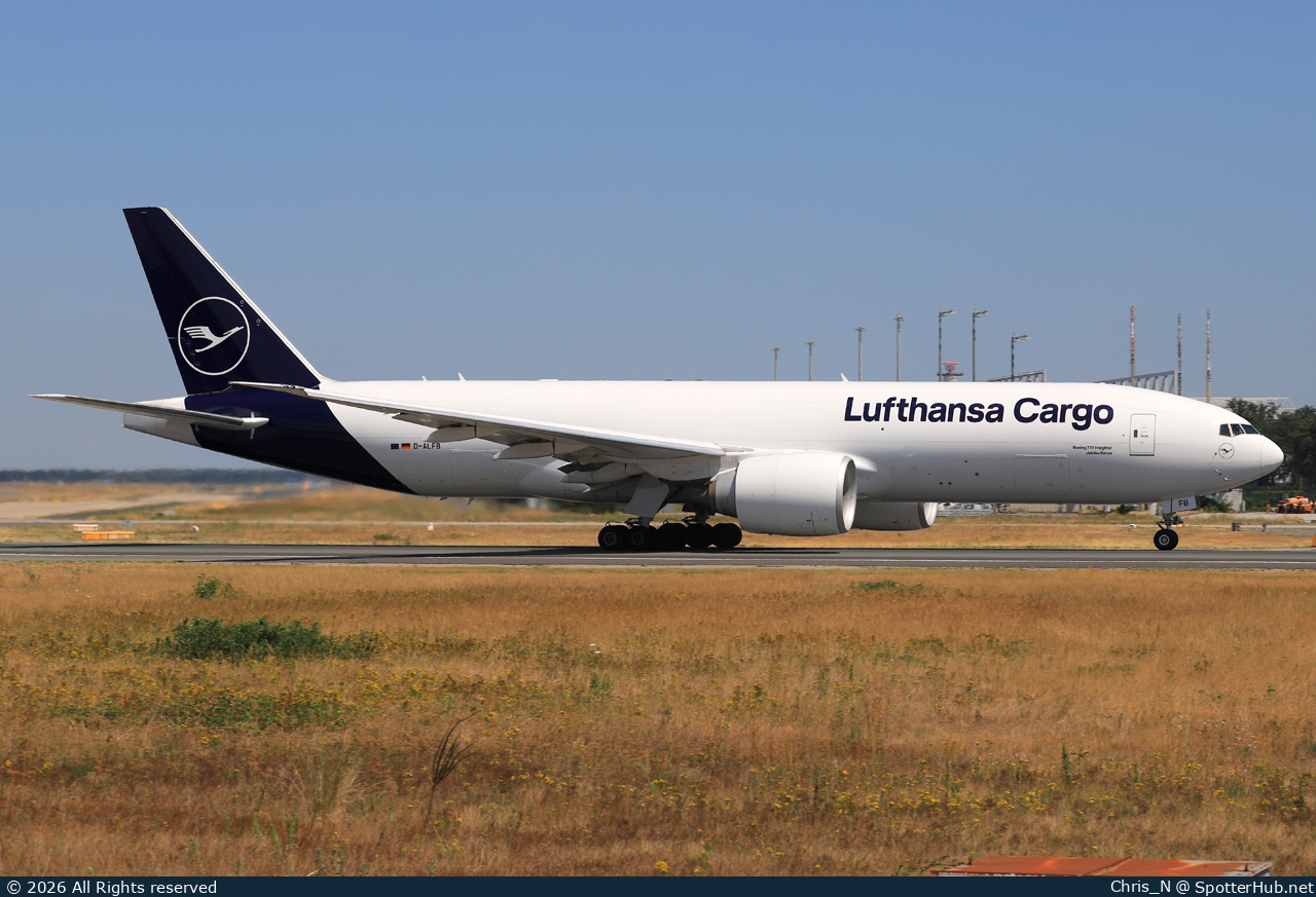 Photo of D-ALFB - Boeing 777-FBT operated by Lufthansa Cargo