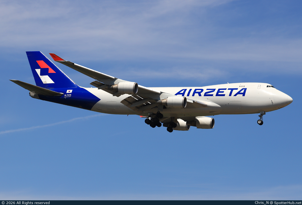 Photo of HL7436 - Boeing 747-48EF operated by AirZeta