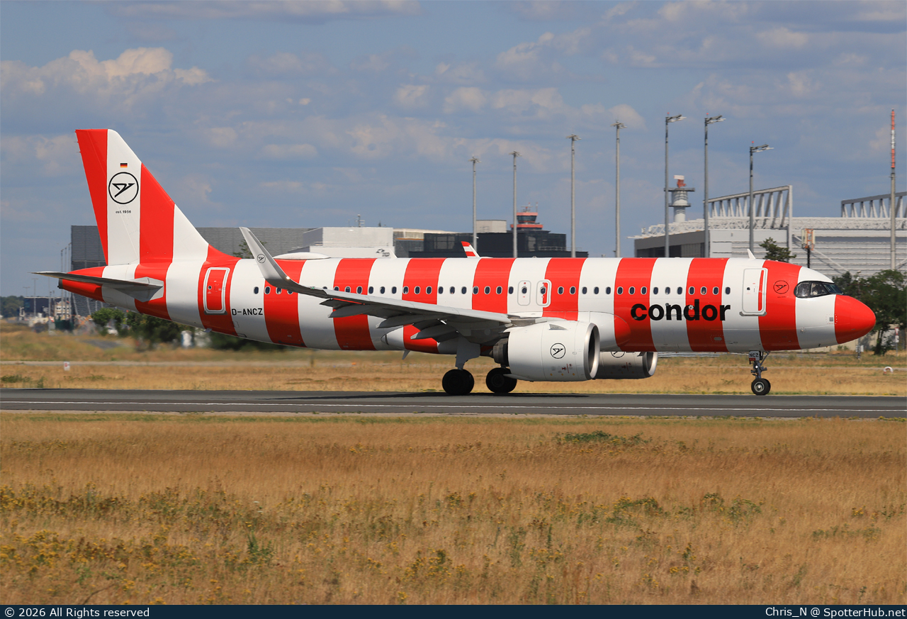 Photo of D-ANCZ - Airbus A320-271N operated by Condor