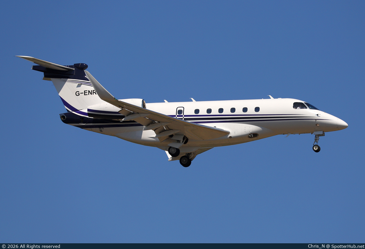 Photo of G-ENRG - Embraer Praetor 600 operated by Luxaviation UK