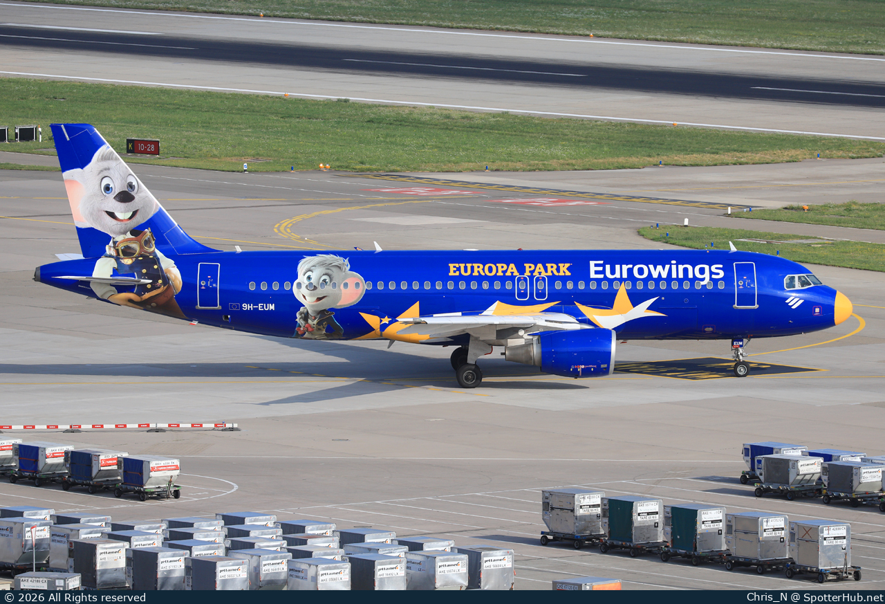 Photo of 9H-EUM - Airbus A320-214 operated by Eurowings Europe Malta