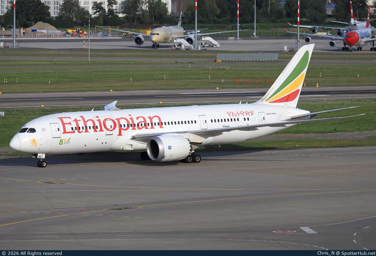 Photo of ET-ASG - Boeing 787-8 Dreamliner operated by Ethiopian Airlines