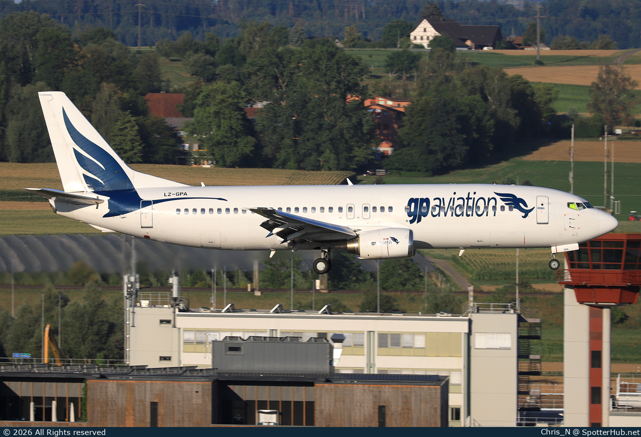 Photo of LZ-GPA - Boeing 737-430 operated by GP Aviation
