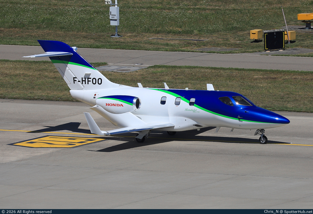 Photo of F-HFOO - Honda HA-420 HondaJet Elite operated by European Aero Training Institute Strasbourg