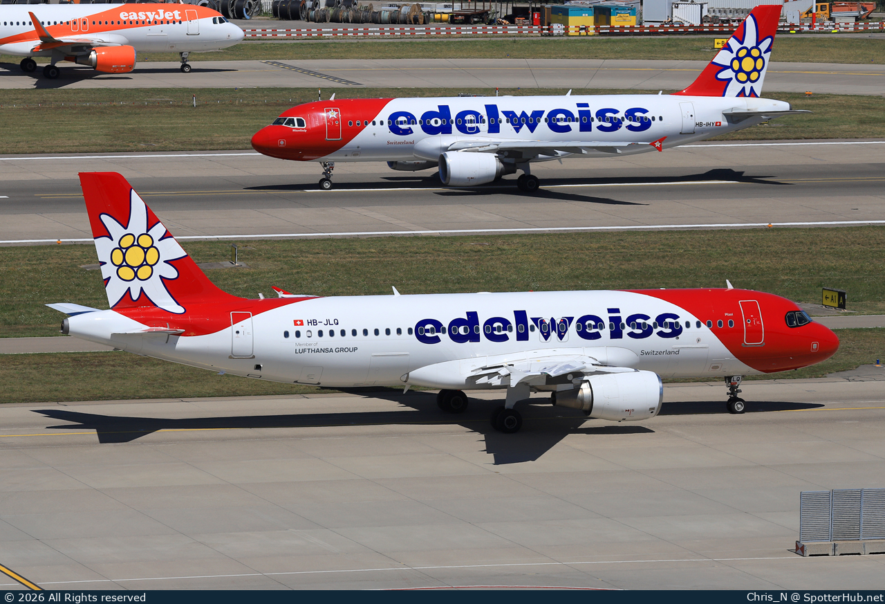 Photo of HB-JLQ - Airbus A320-214 operated by Swiss International Air Lines