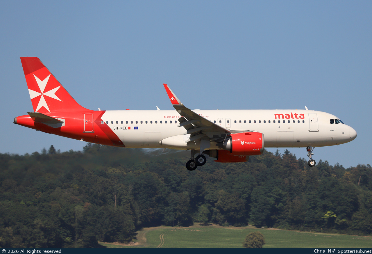 Photo of 9H-NEE - Airbus A320-251N operated by KM Malta Airlines