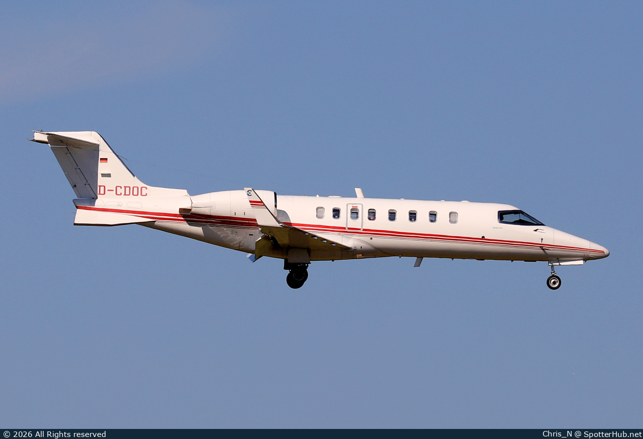 Photo of D-CDOC - Bombardier Learjet 45 operated by Unicair