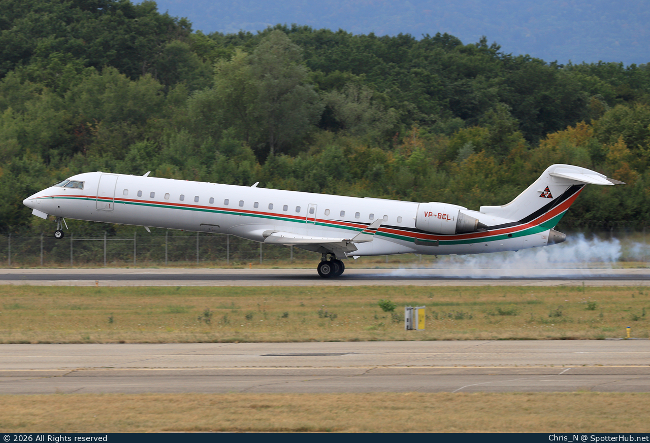 Photo of VP-BCL - Bombardier CRJ-702 operated by Consolidated Contractors Company
