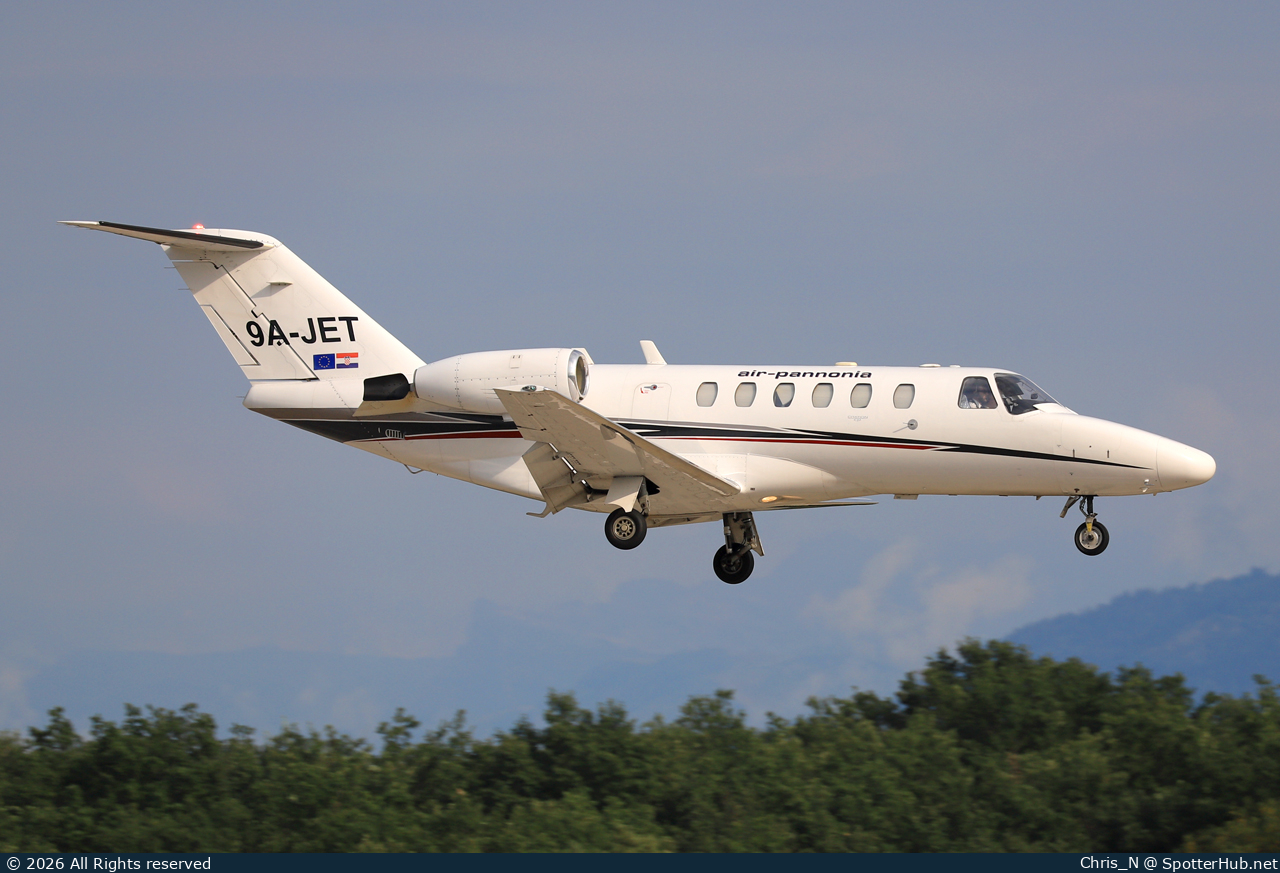 Photo of 9A-JET - Cessna 525A CitationJet CJ2 operated by Air Pannonia