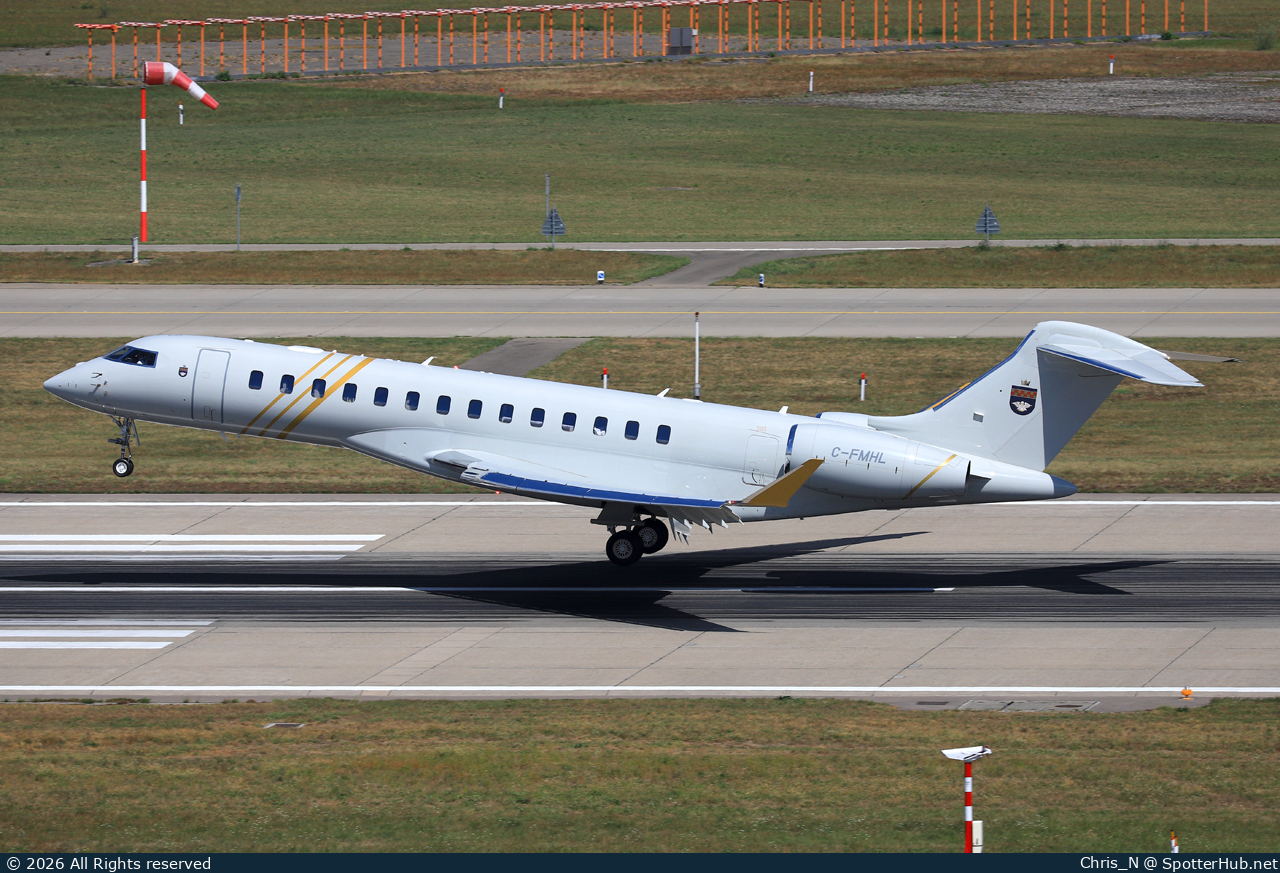 Photo of C-FMHL - Bombardier Global 7500 operated by Mark Anthony Group