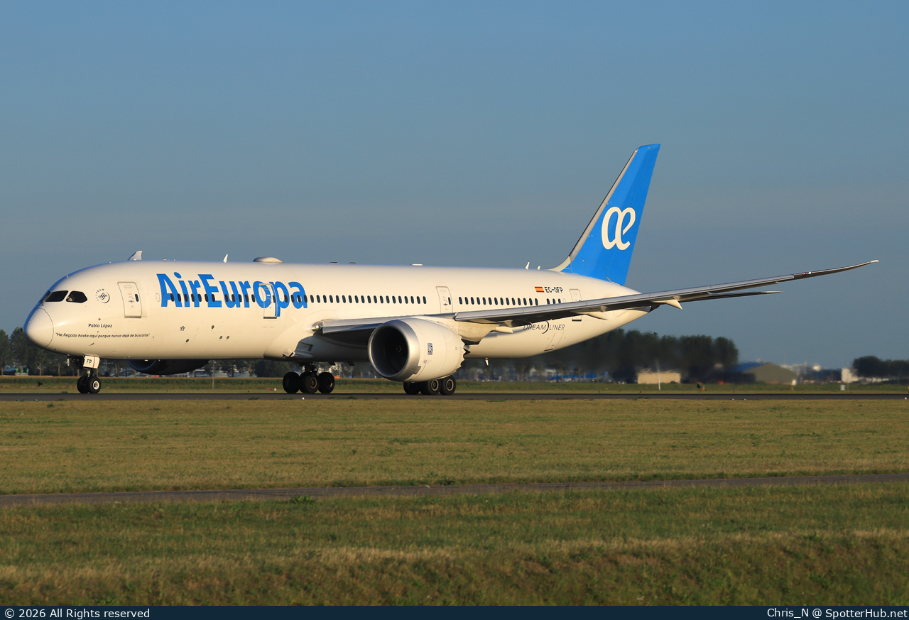 Photo of EC-OFP - Boeing 787-9 Dreamliner operated by Air Europa