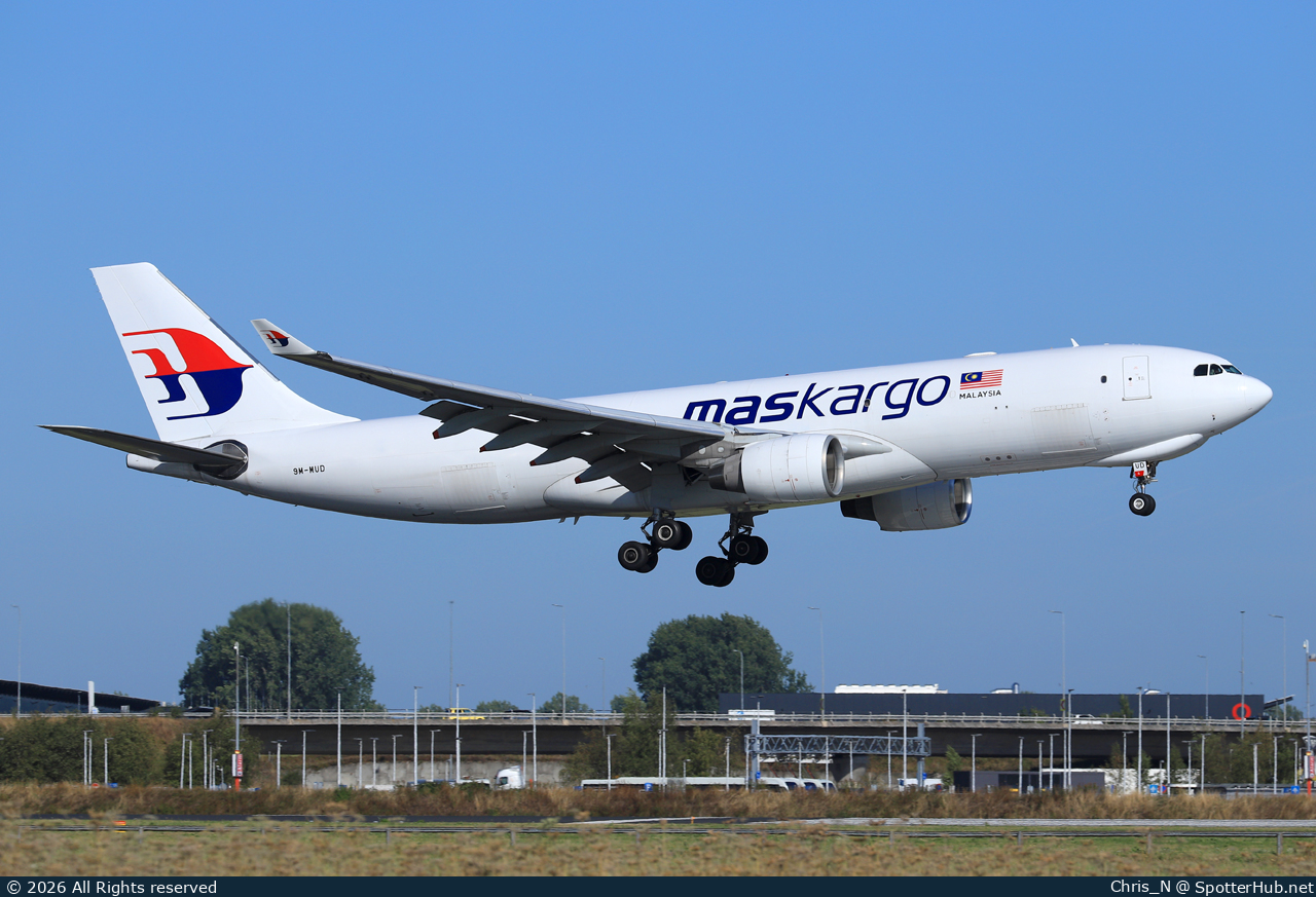 Photo of 9M-MUD - Airbus A330-223F operated by MASkargo