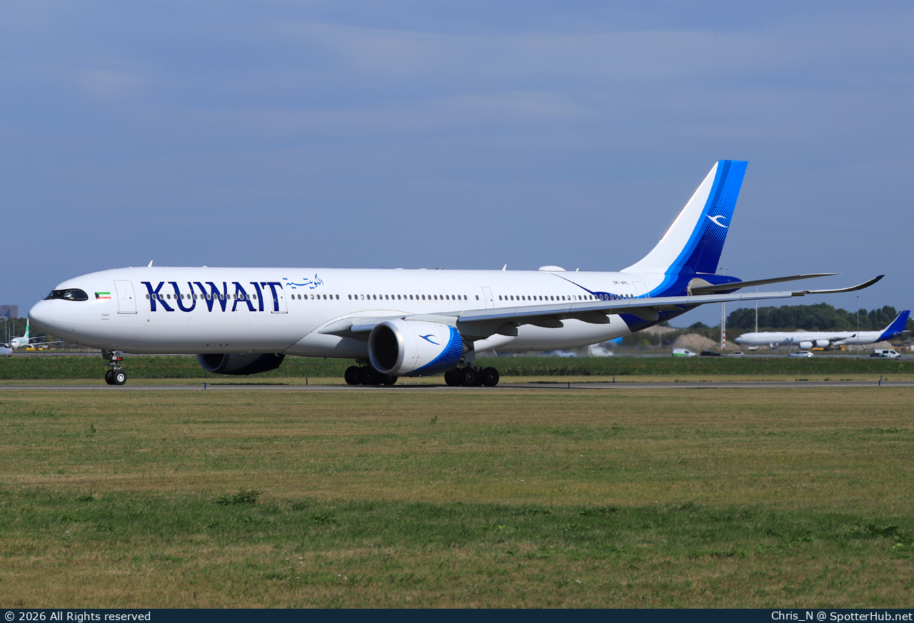 Photo of 9K-APL - Airbus A330-941 operated by Kuwait Airways