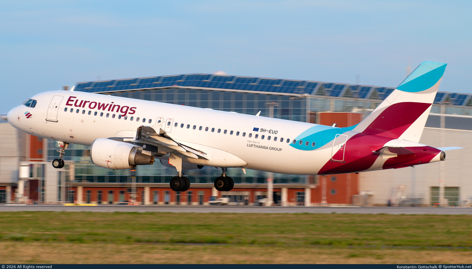 Photo of 9H-EUO - Airbus A320-214 operated by Eurowings Europe Malta