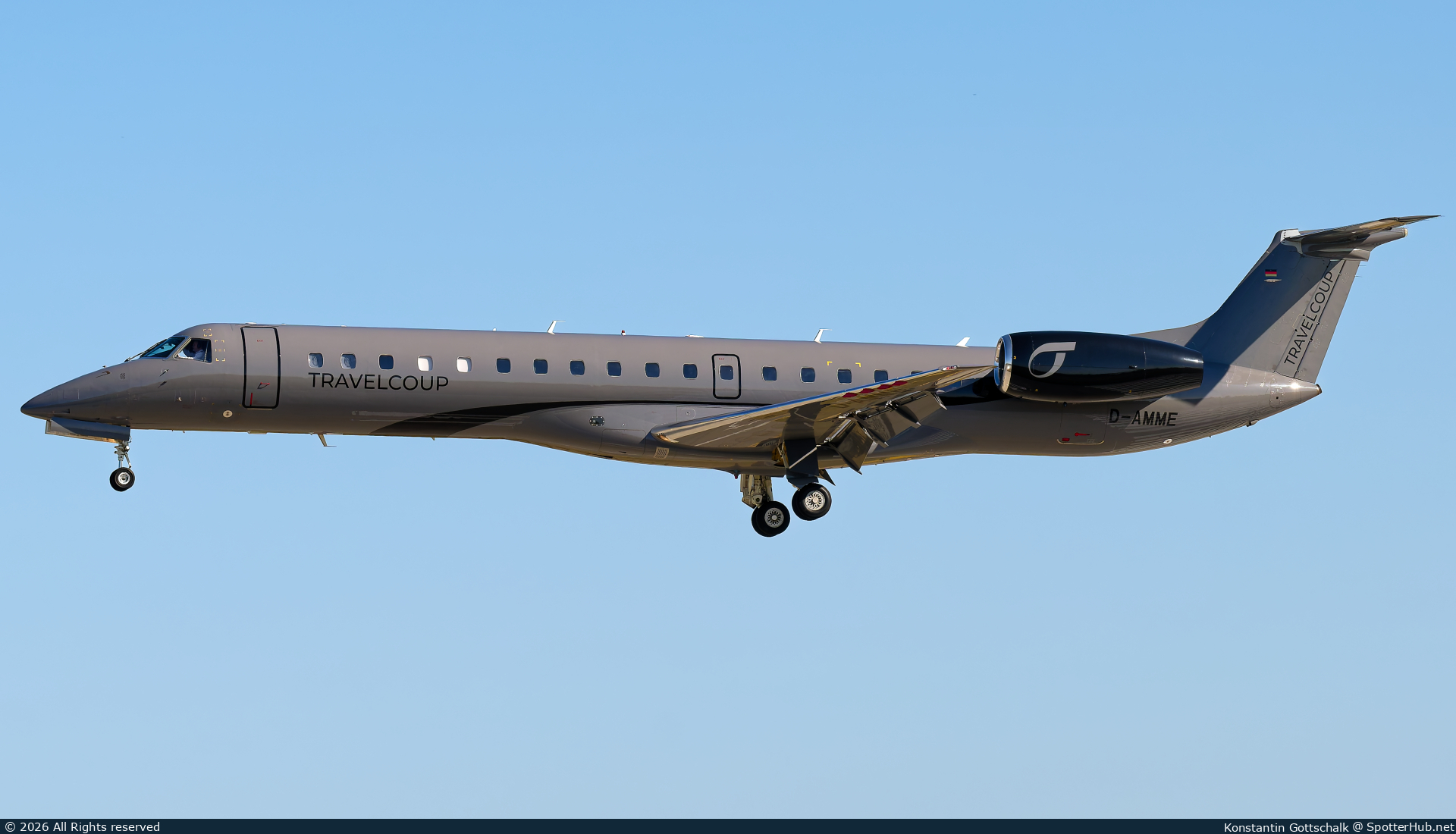 Photo of D-AMME - Embraer ERJ-145EP operated by Arcus-Air