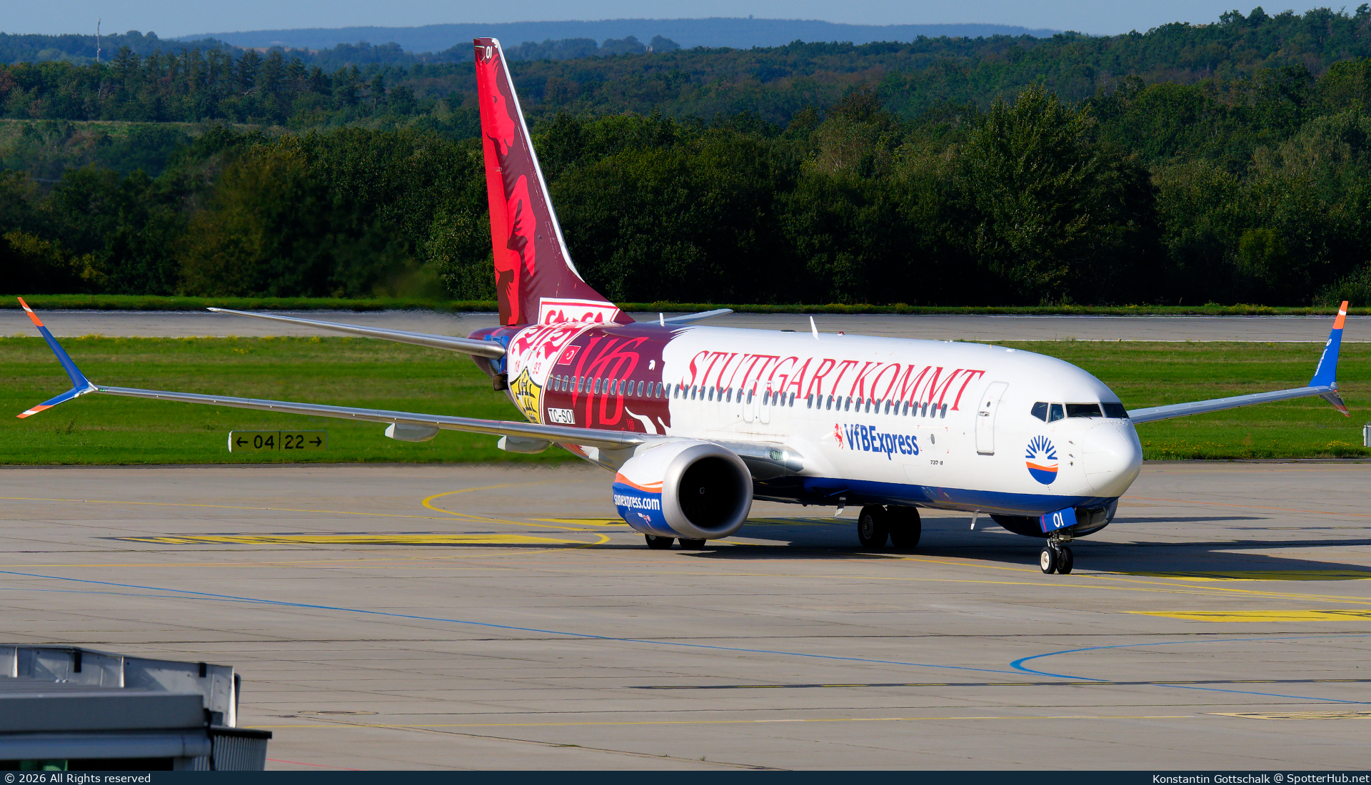 Photo of TC-SOI - Boeing 737 MAX 8 operated by SunExpress