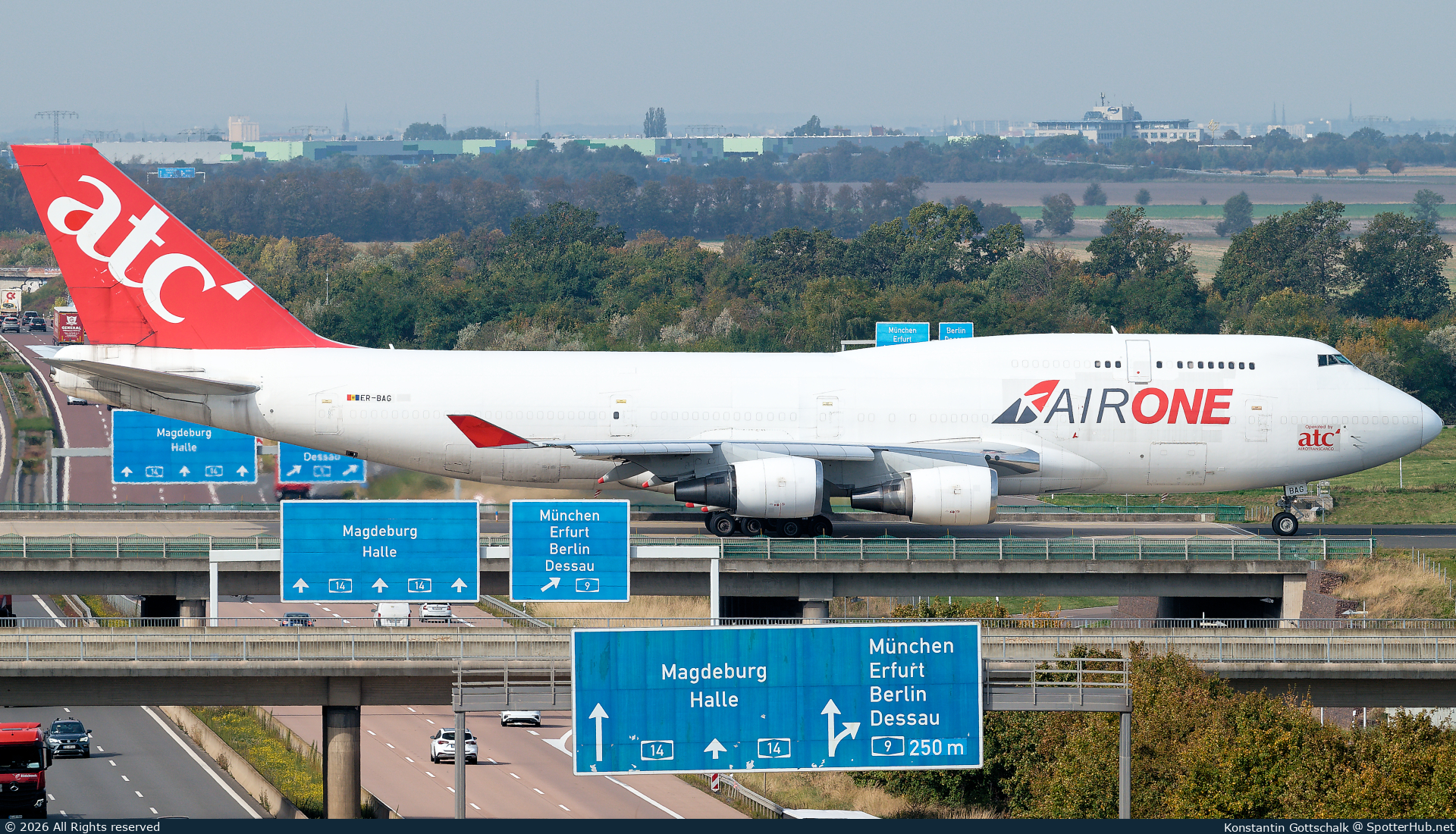 Photo of ER-BAG - Boeing 747-4D7(BCF) operated by Aerotranscargo