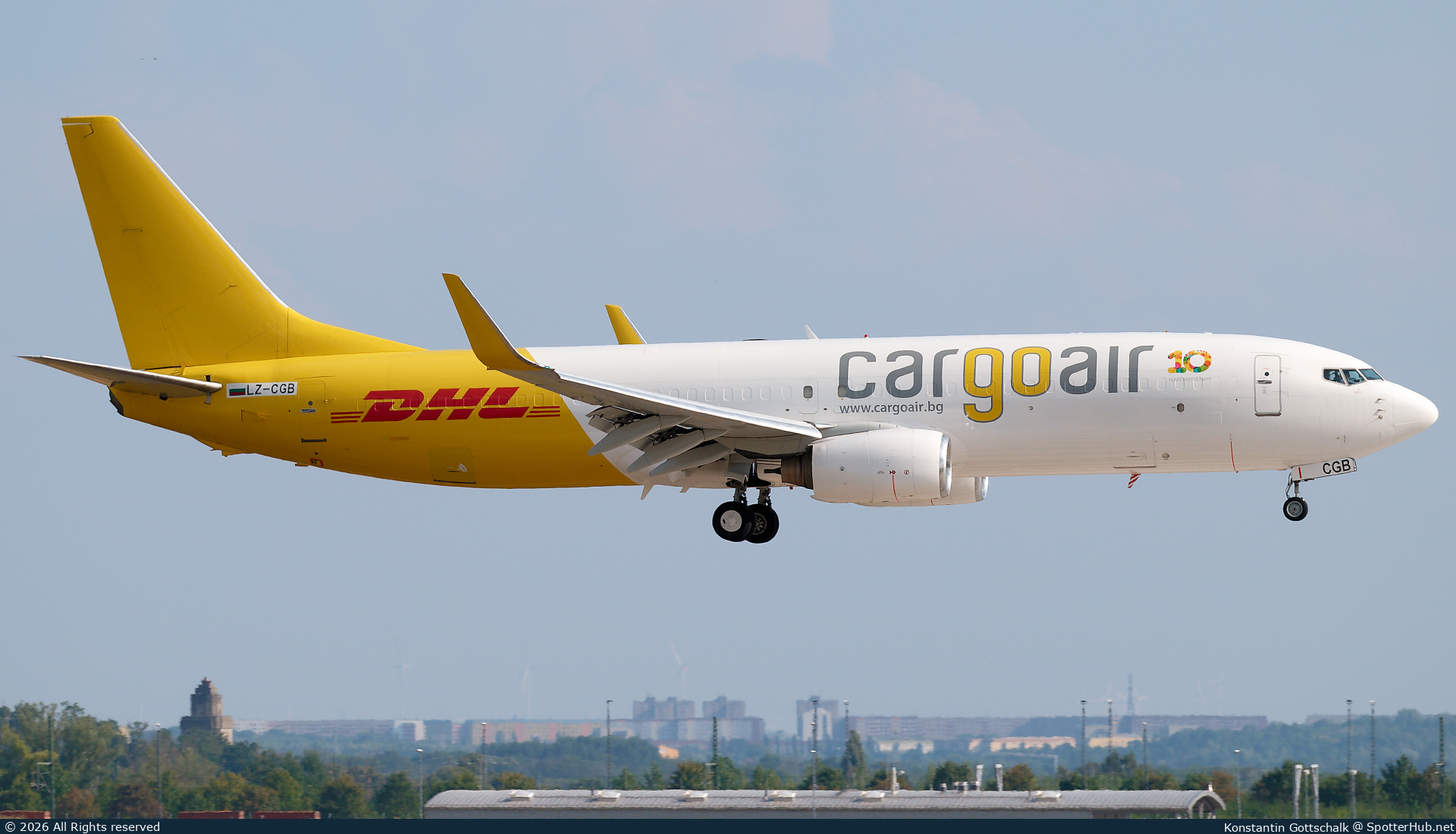 Photo of LZ-CGB - Boeing 737-8K2(SF) operated by Cargoair