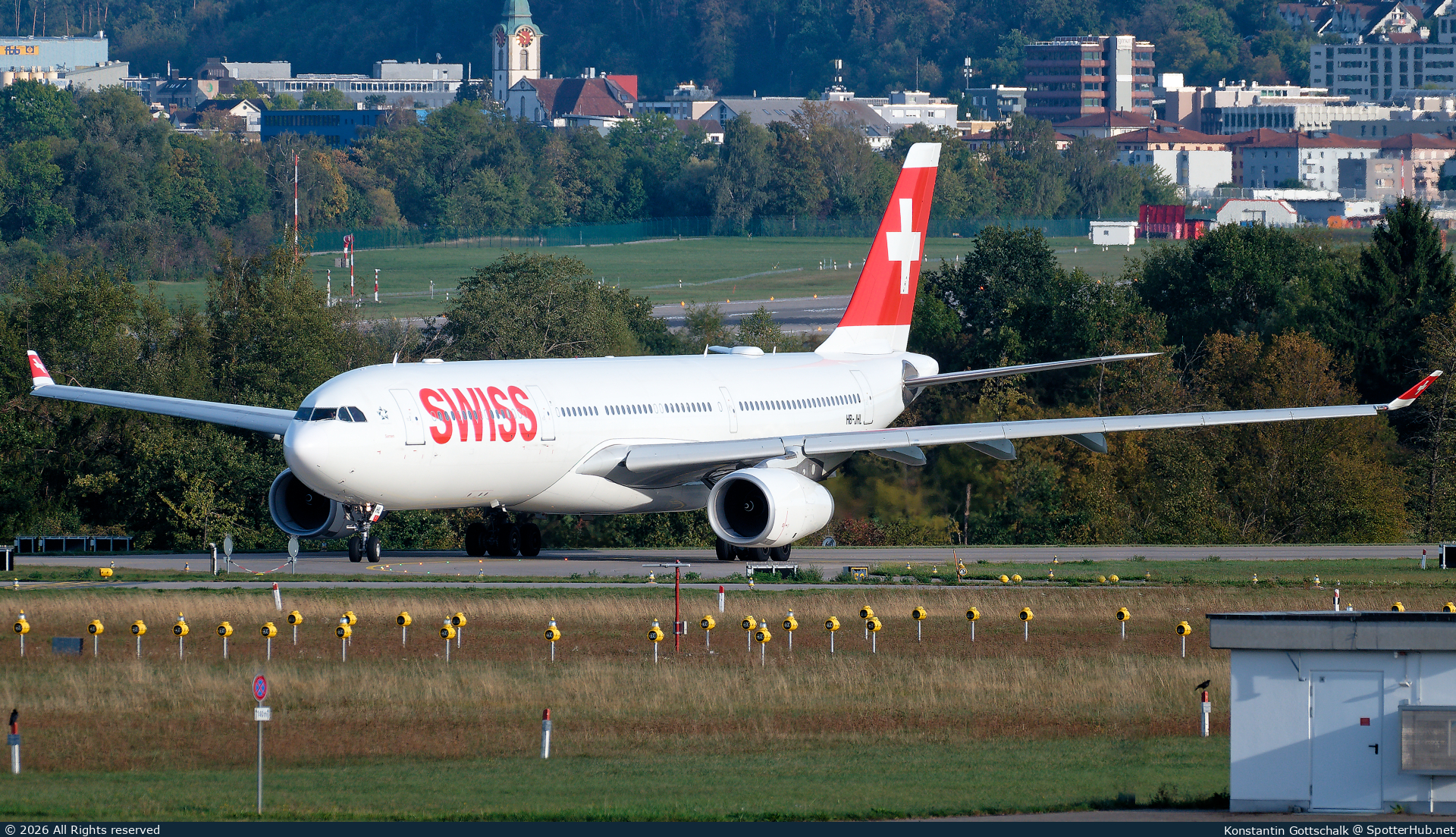 Photo of HB-JHL - Airbus A330-343 operated by Swiss International Air Lines