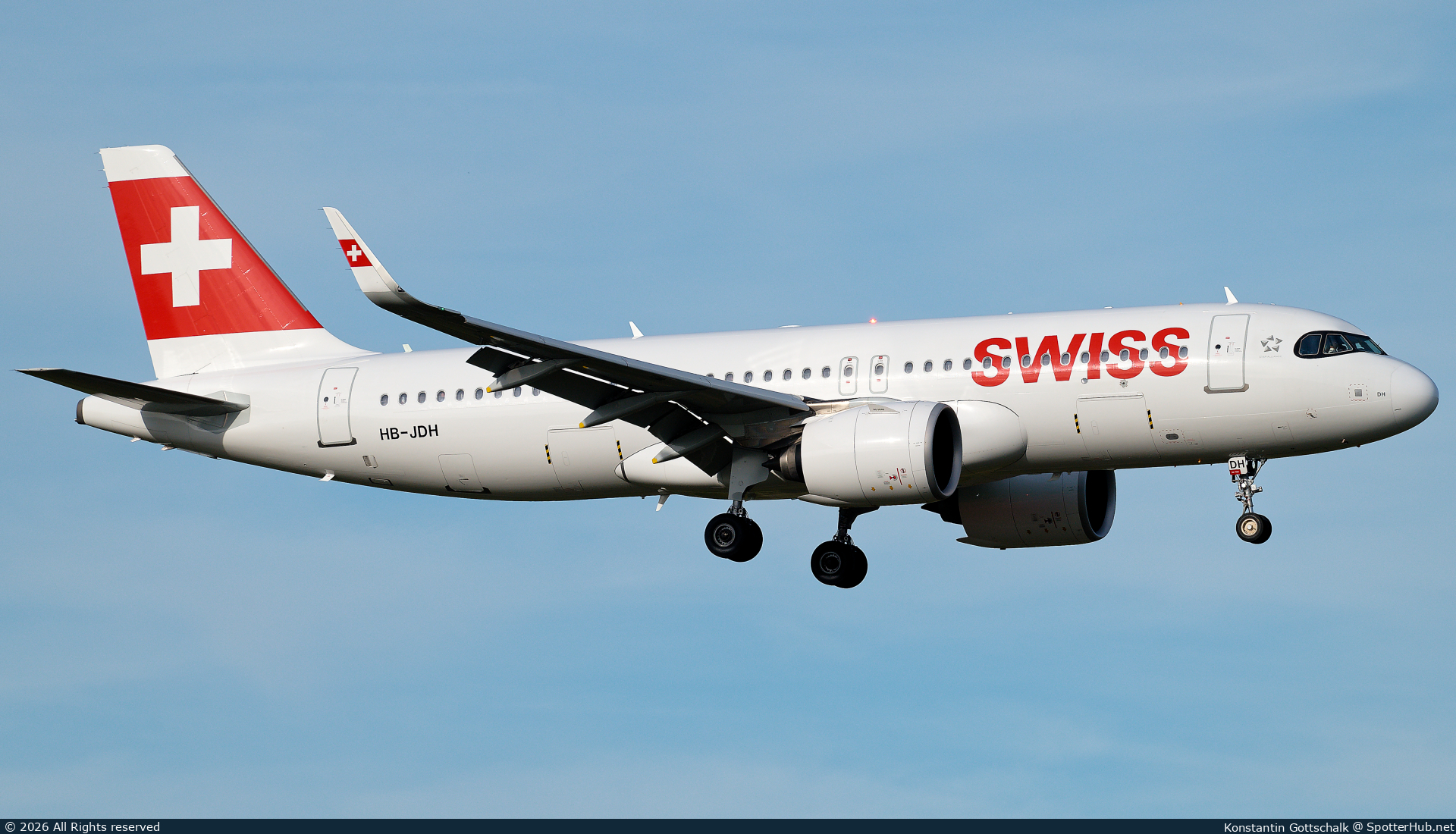 Photo of HB-JDH - Airbus A320-271N operated by Swiss International Air Lines