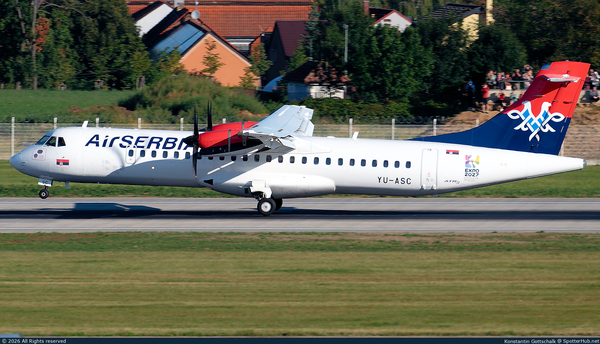 Photo of YU-ASC - ATR 72-600 operated by Air Serbia