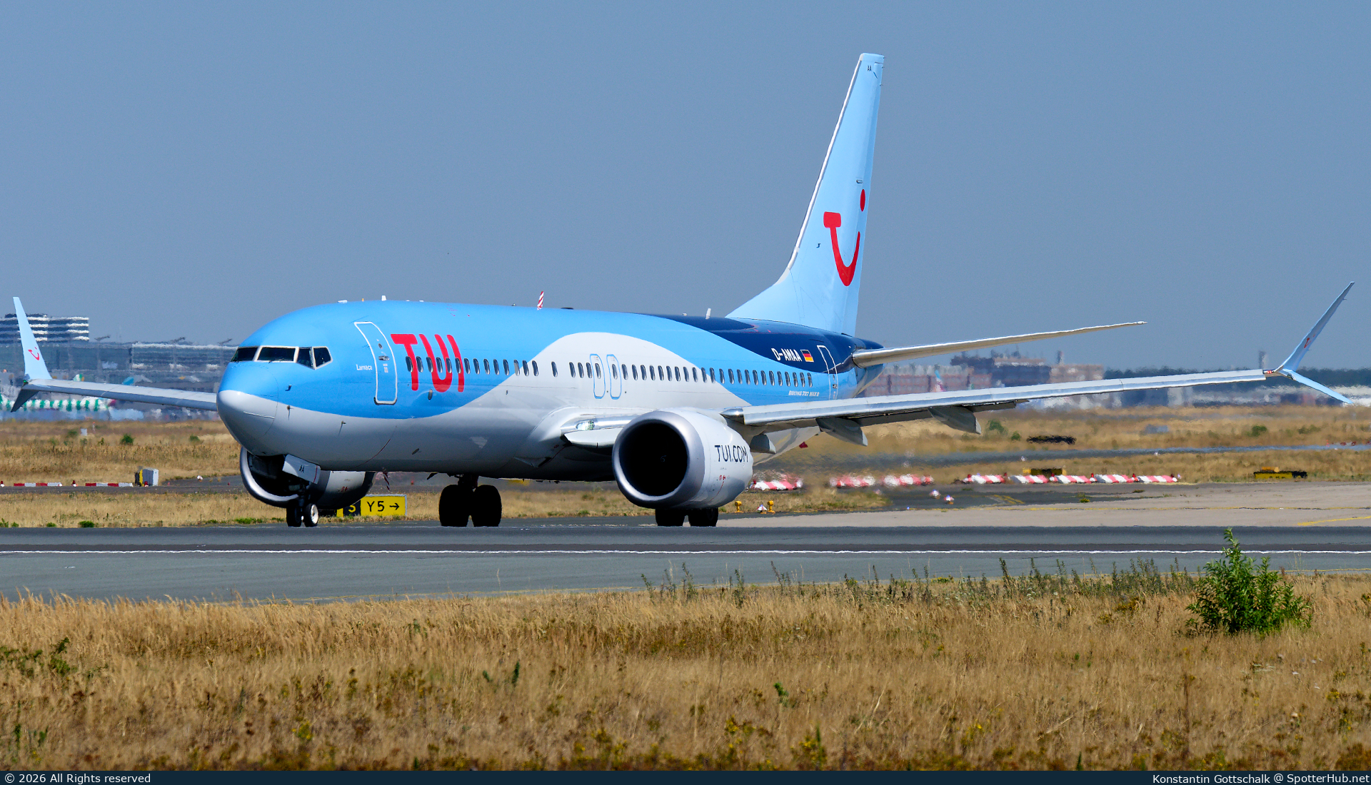 Photo of D-AMAA - Boeing 737 MAX 8 operated by TUIfly