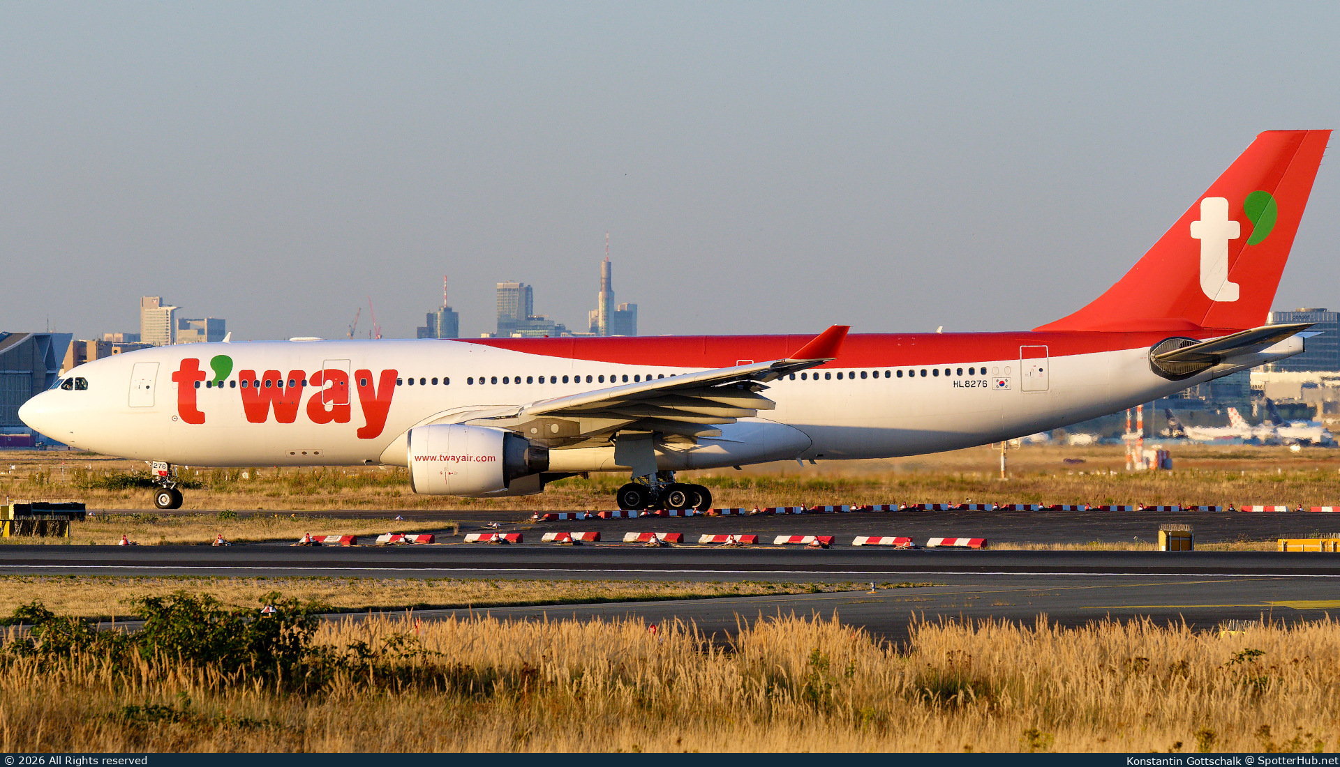 Photo of HL8276 - Airbus A330-223 operated by T'Way Air