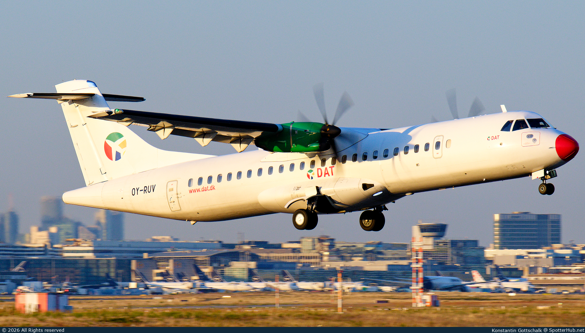 Photo of OY-RUV - ATR 72-600 operated by DAT Danish Air Transport